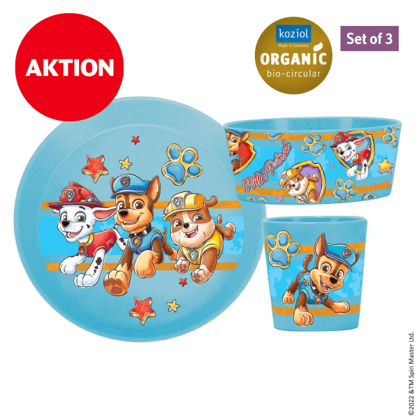 Paw Patrol Koziol-KIDS SET, light blue