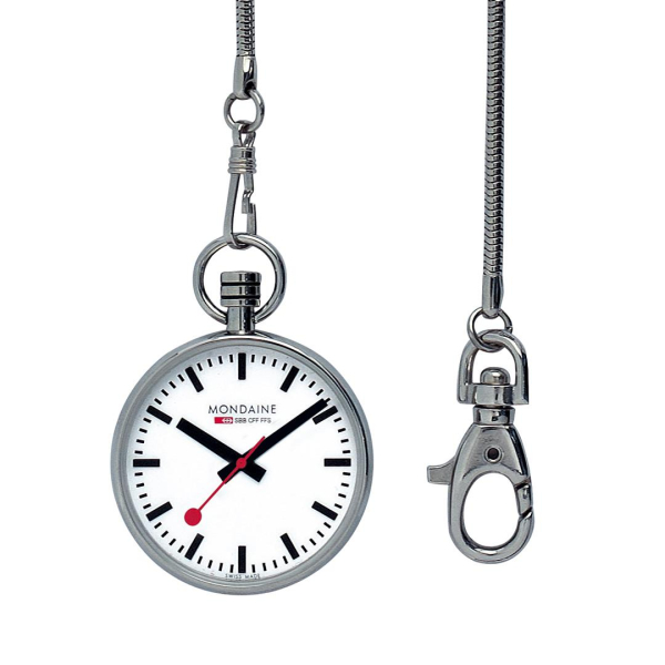 Taschenuhr mit Kette Ø 43 mm