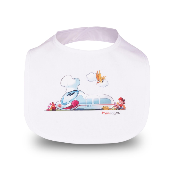 Baby-Lätzchen "Der kleine ICE"