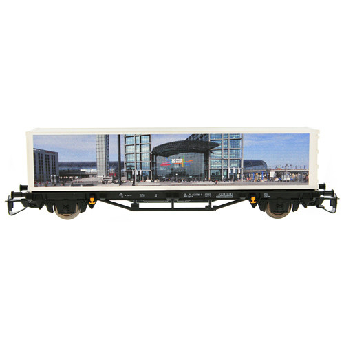 Containerwagen mit 40' Container